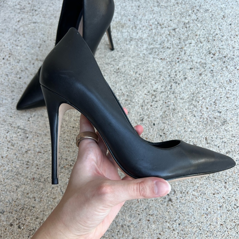 Aldo Black Stiletto Heels - Picture 4 of 7